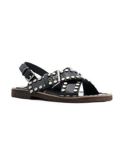 sandalen prada 2017|prada studded pony skin sandals.